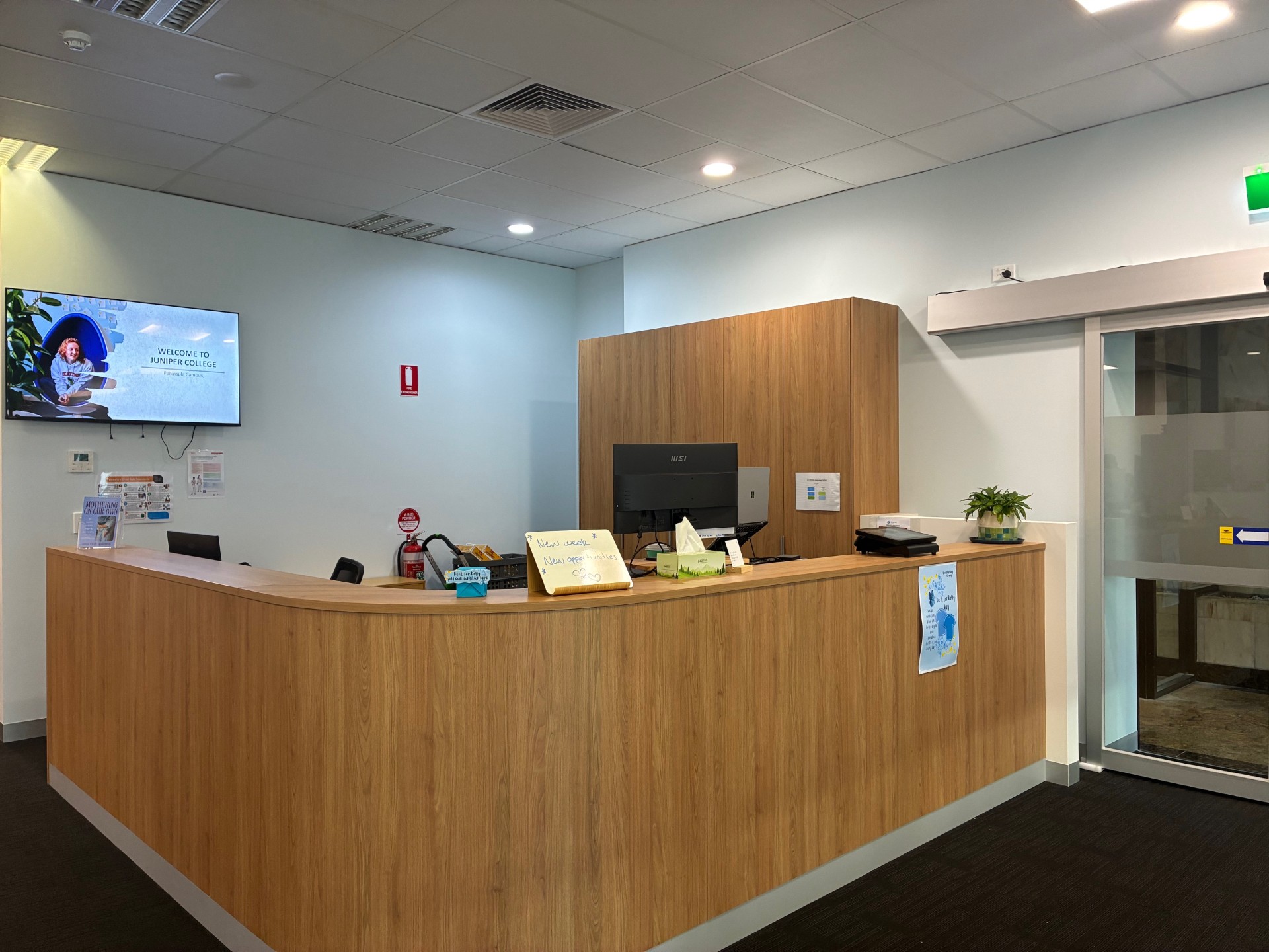 Entrance to Foundation Learning Centre and Foundation College Peninsula Campus