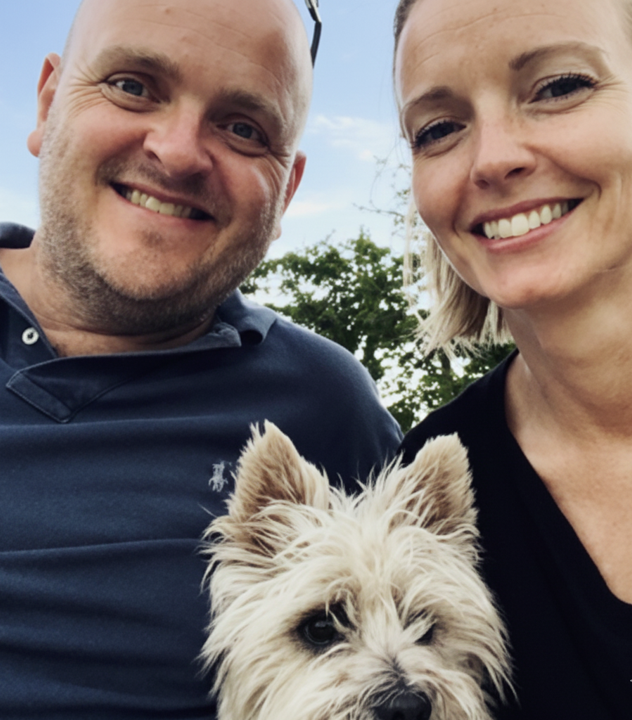 Familien bag Drømmevillaen