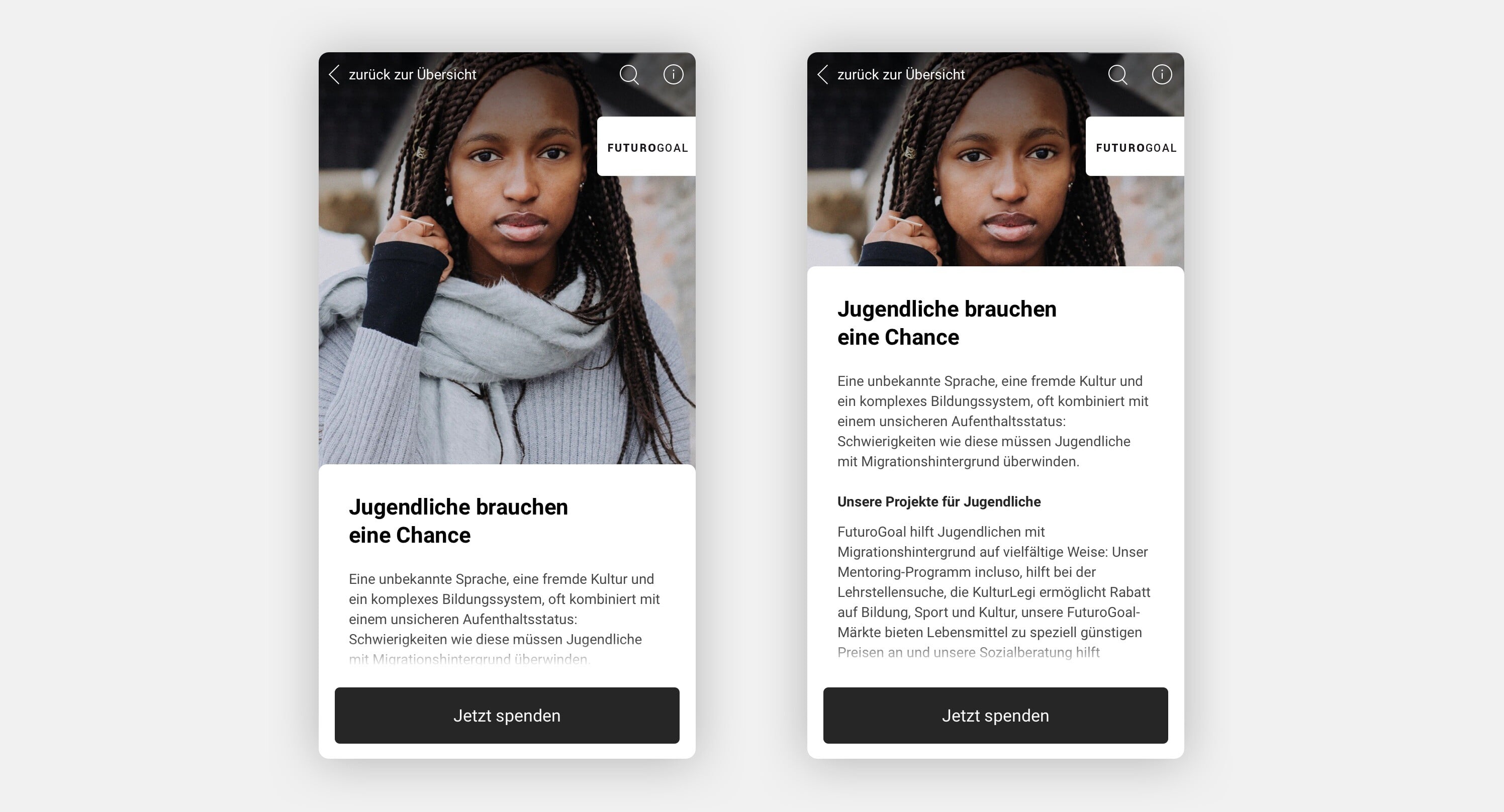 Beispiel Kampagnentext