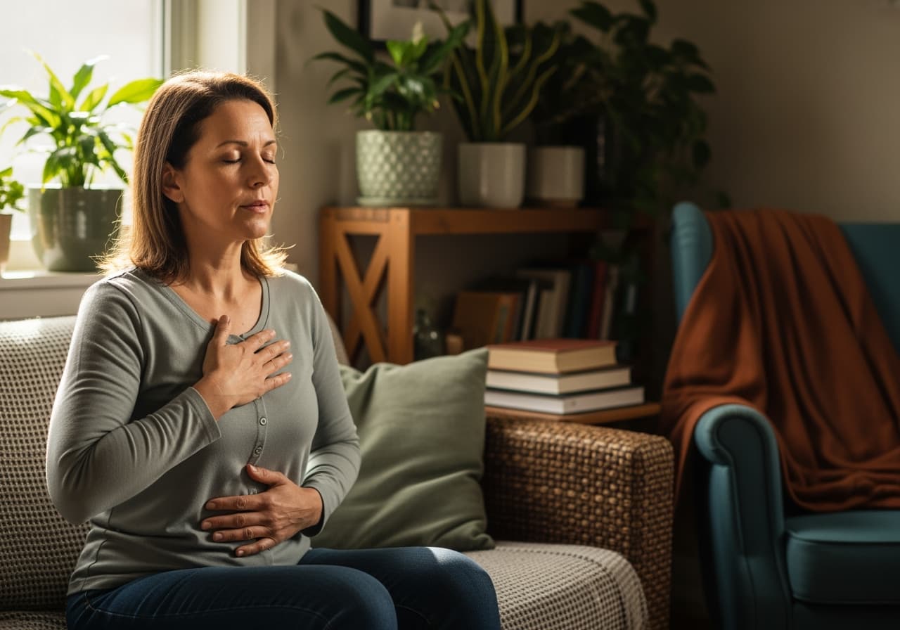 Técnica de respiración 4-6: calma en 1 minuto para cuidadores y familias