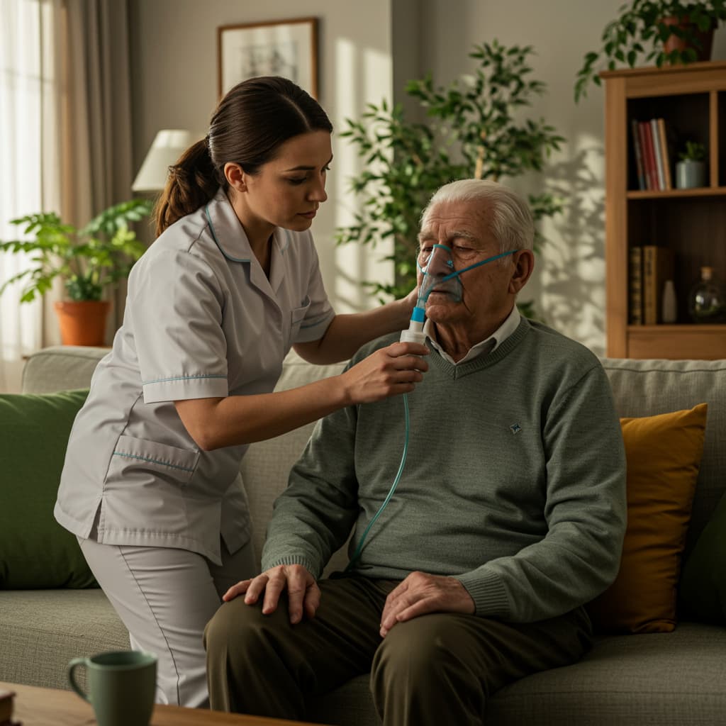 Cuidar a una persona mayor con EPOC: guía práctica