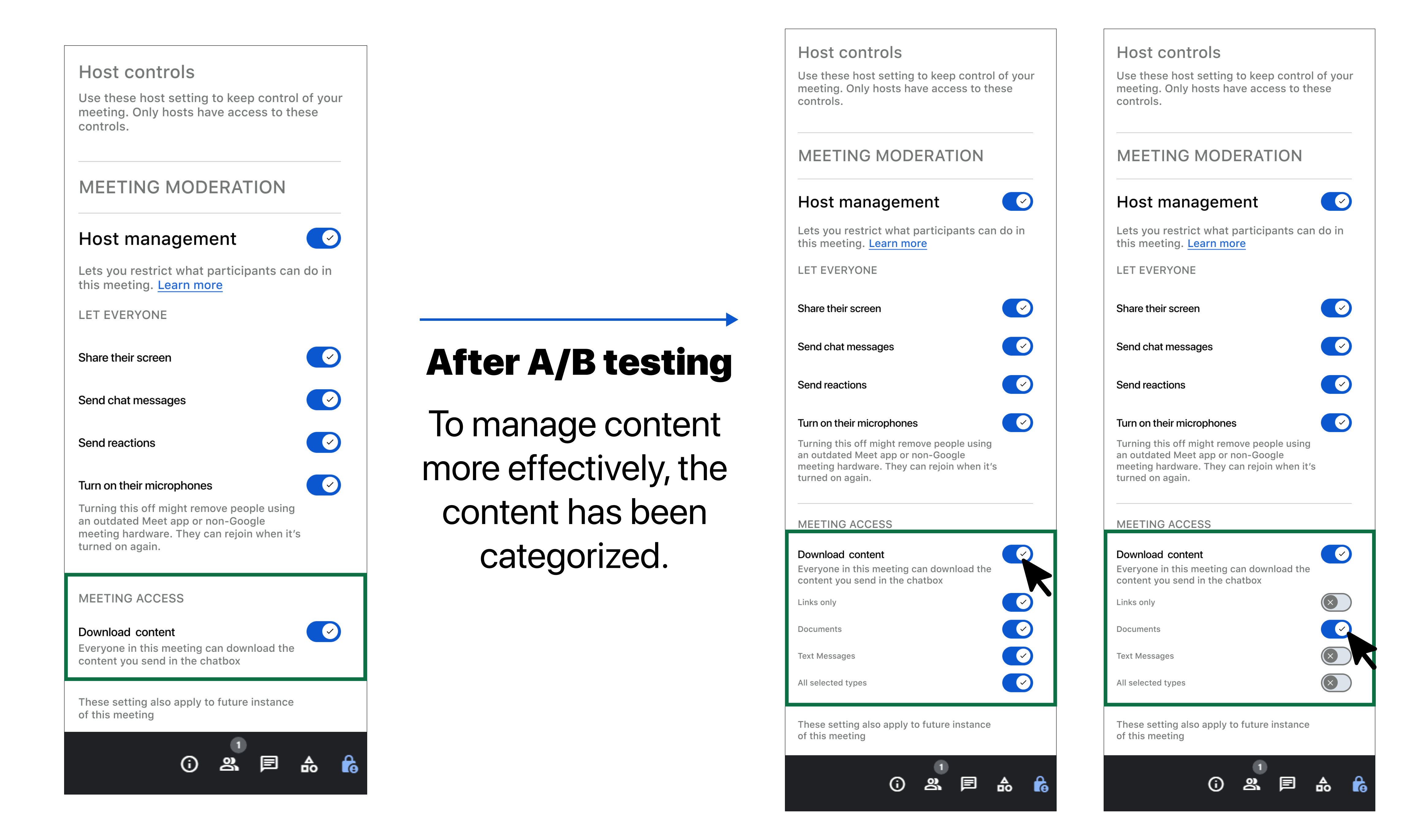 A/B testing