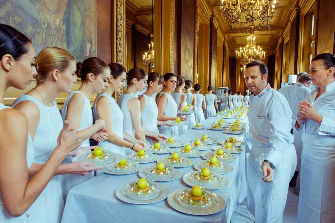 Service - Diner gastronomique - Opéra Garnier