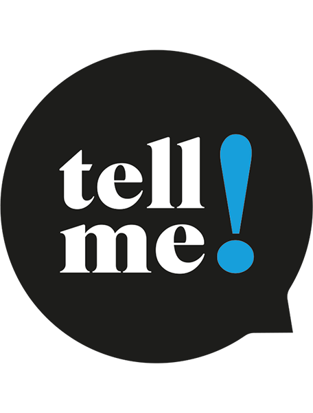Logo « tell me ! »