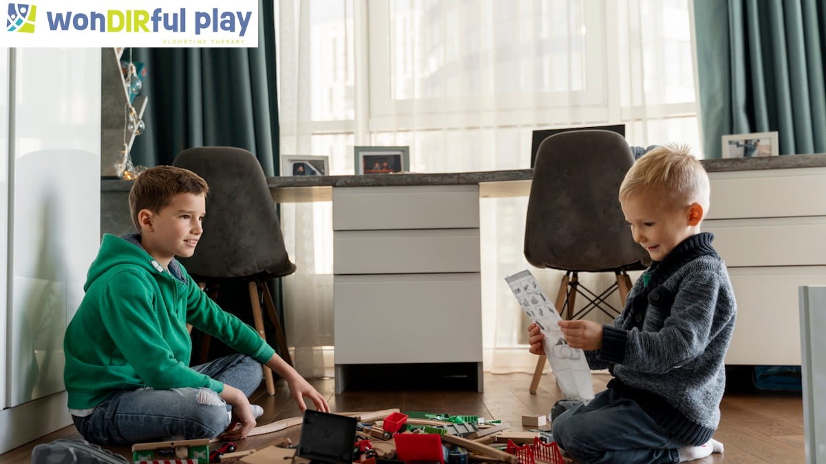 How Siblings of Autistic Children Can Use Floortime Play to Build Stronger Bonds