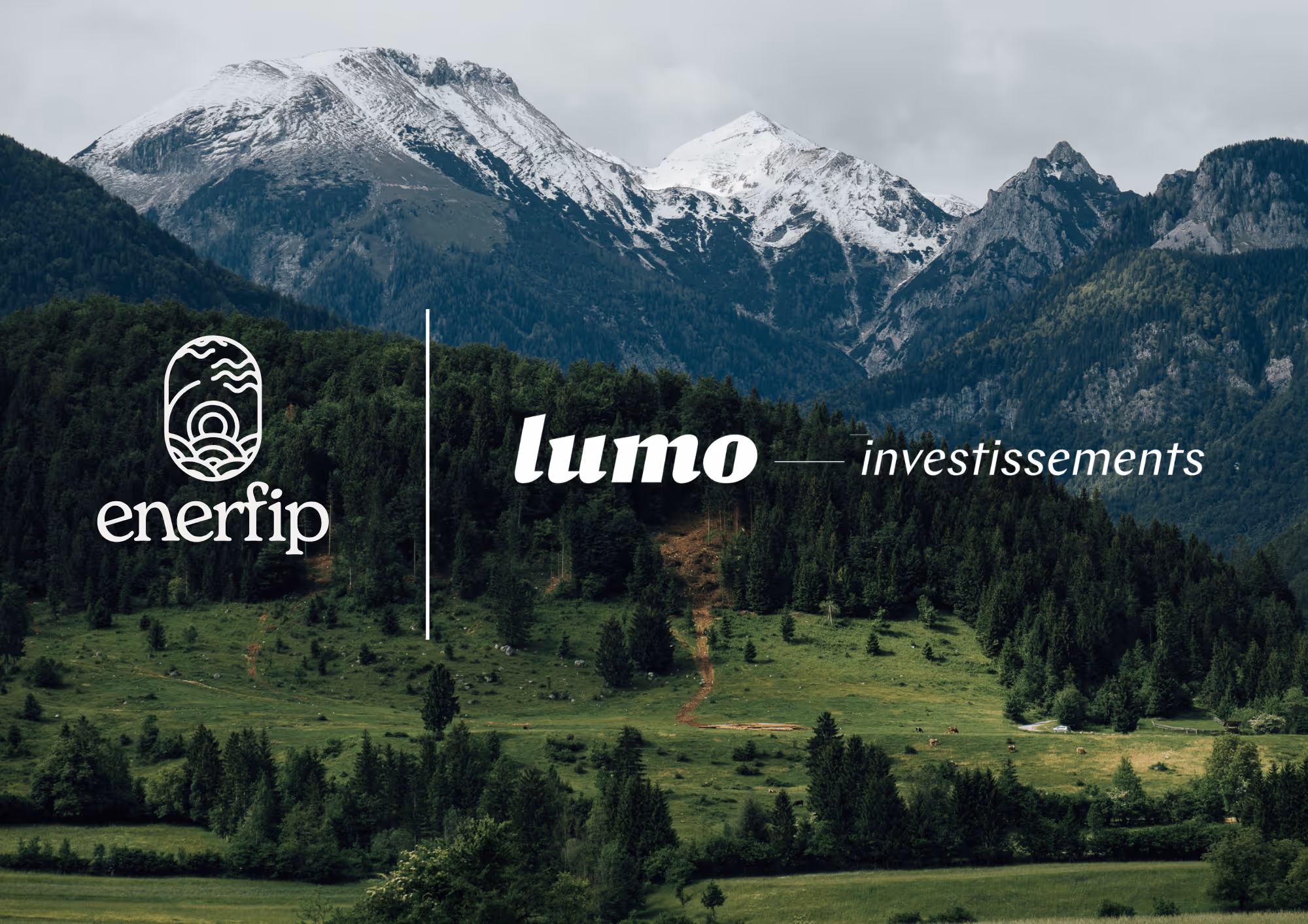 Paysage avec logos enerfip et lumo