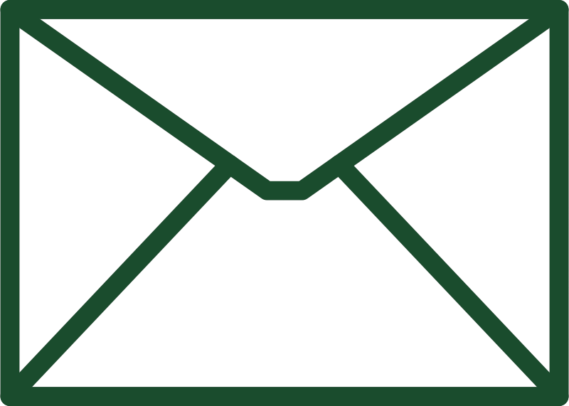 Icône représentant une enveloppe fermée.