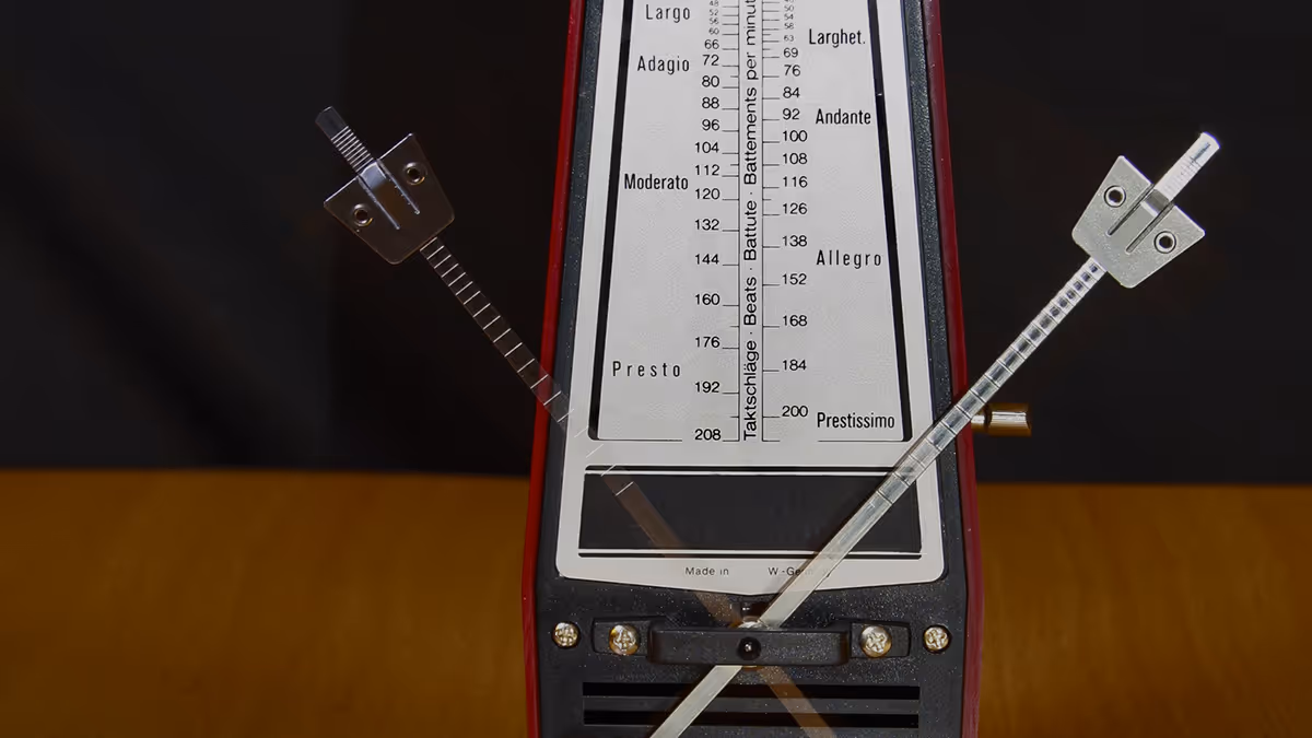 Handpans et métronomes