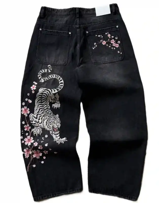 VRK Ivory Prowl Baggy Jeans