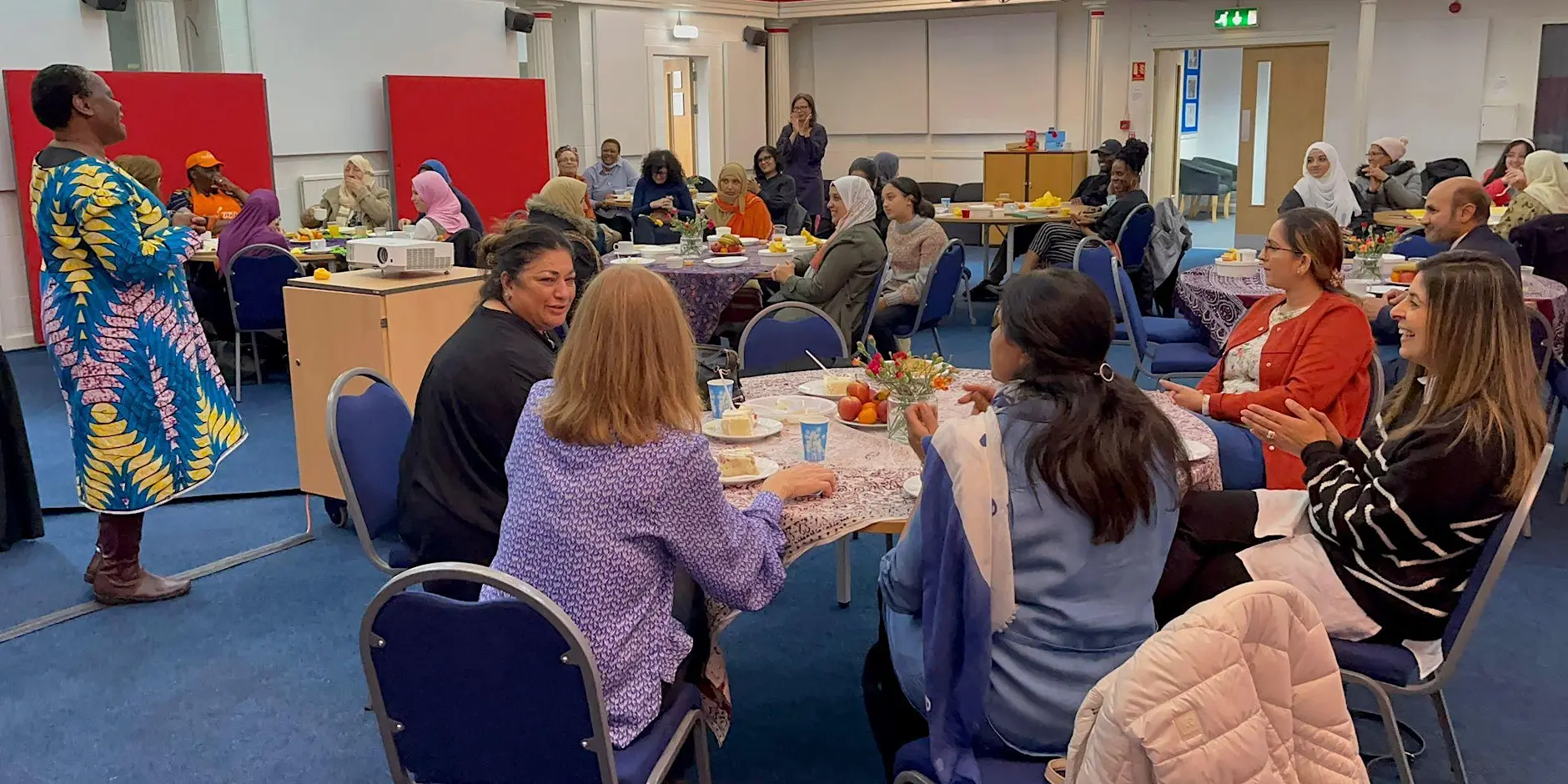 GMECN network event in a hall