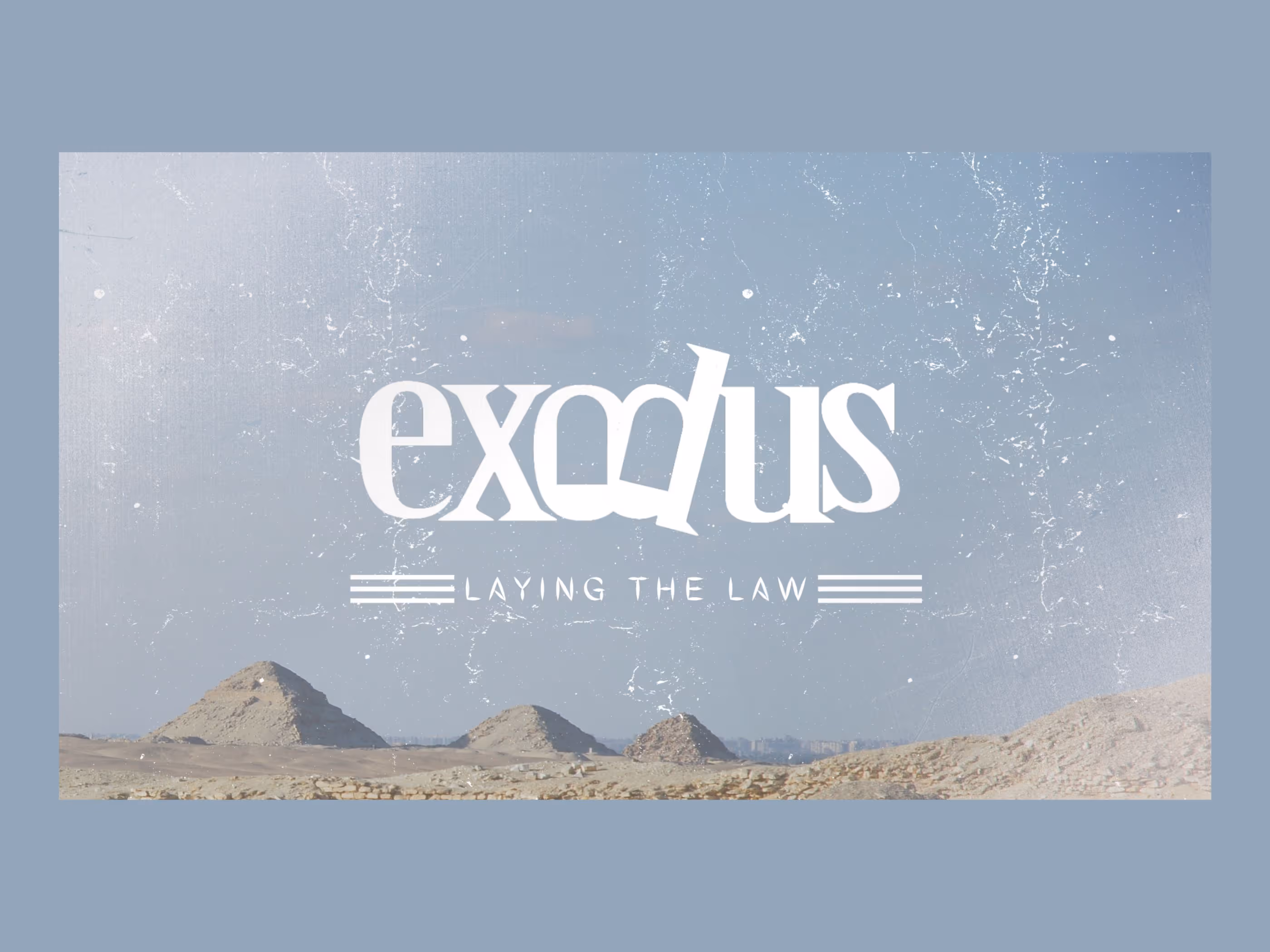Exodus Sermon Series Cover