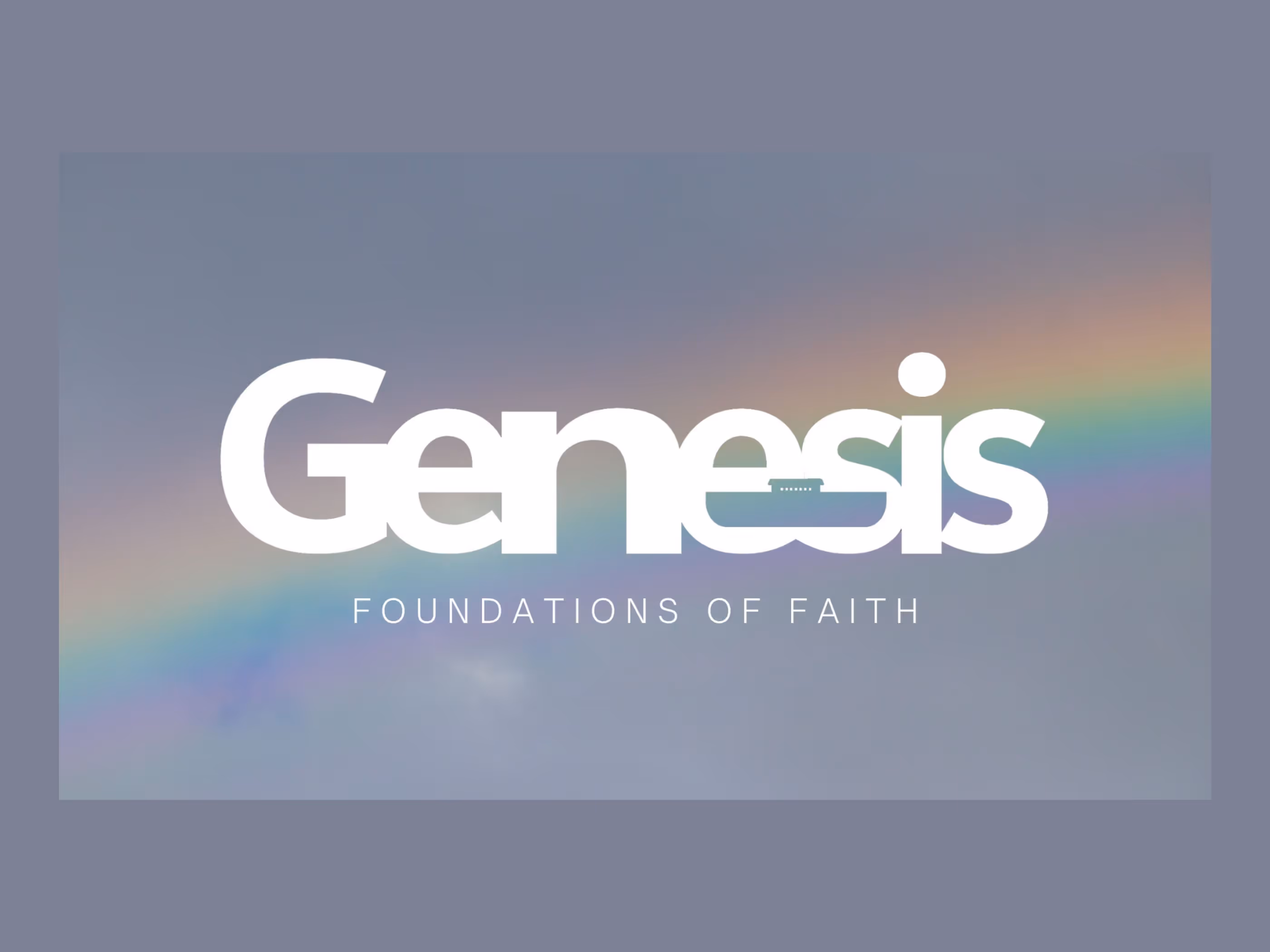 Genesis Bible Study Church Graphic