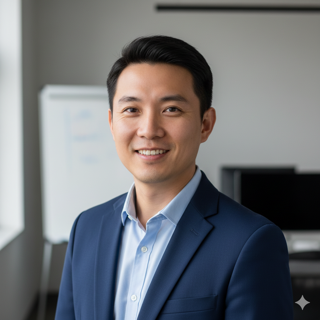 man who runs marketing at tennis brand