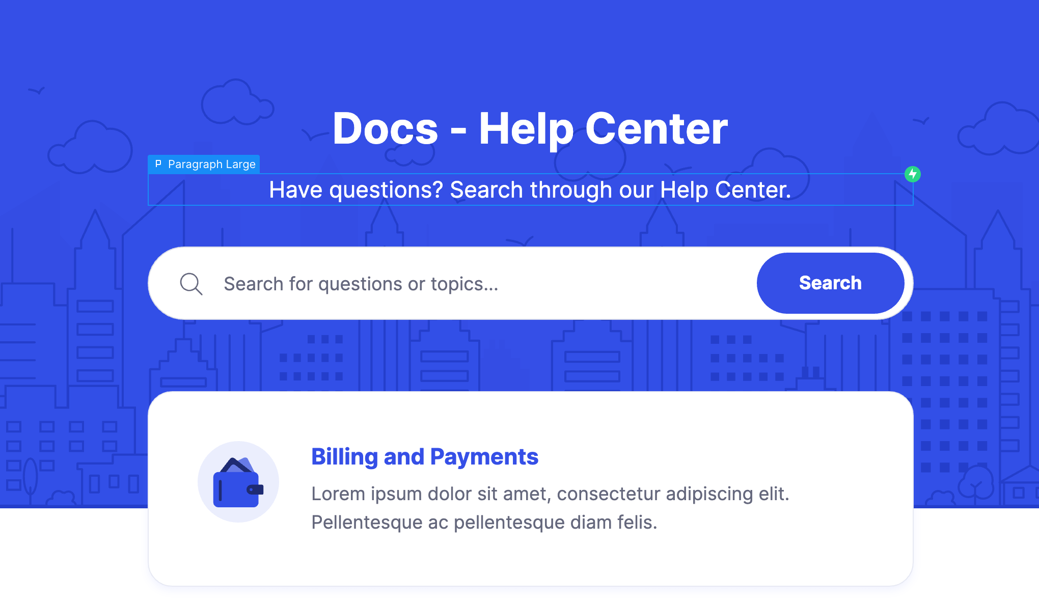 Static Content - Docs Webflow Template