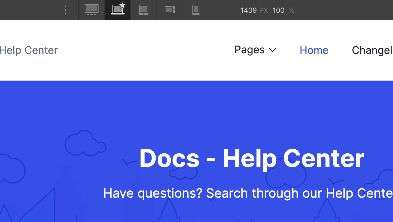 Responsive Design - Docs Webflow Template