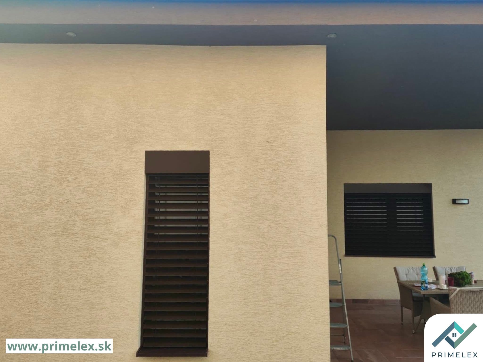 Vonkajšie žalúzie - Veľké Kapušany