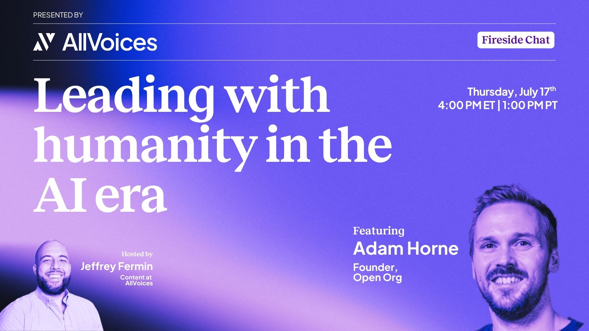 We'll discuss how HR teams can focus on engagement and culture building in the AI era. 