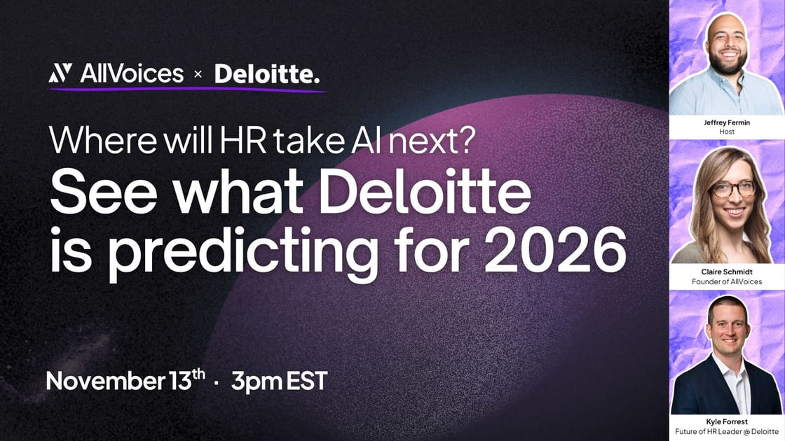 Where will HR take AI next — AllVoices webinar