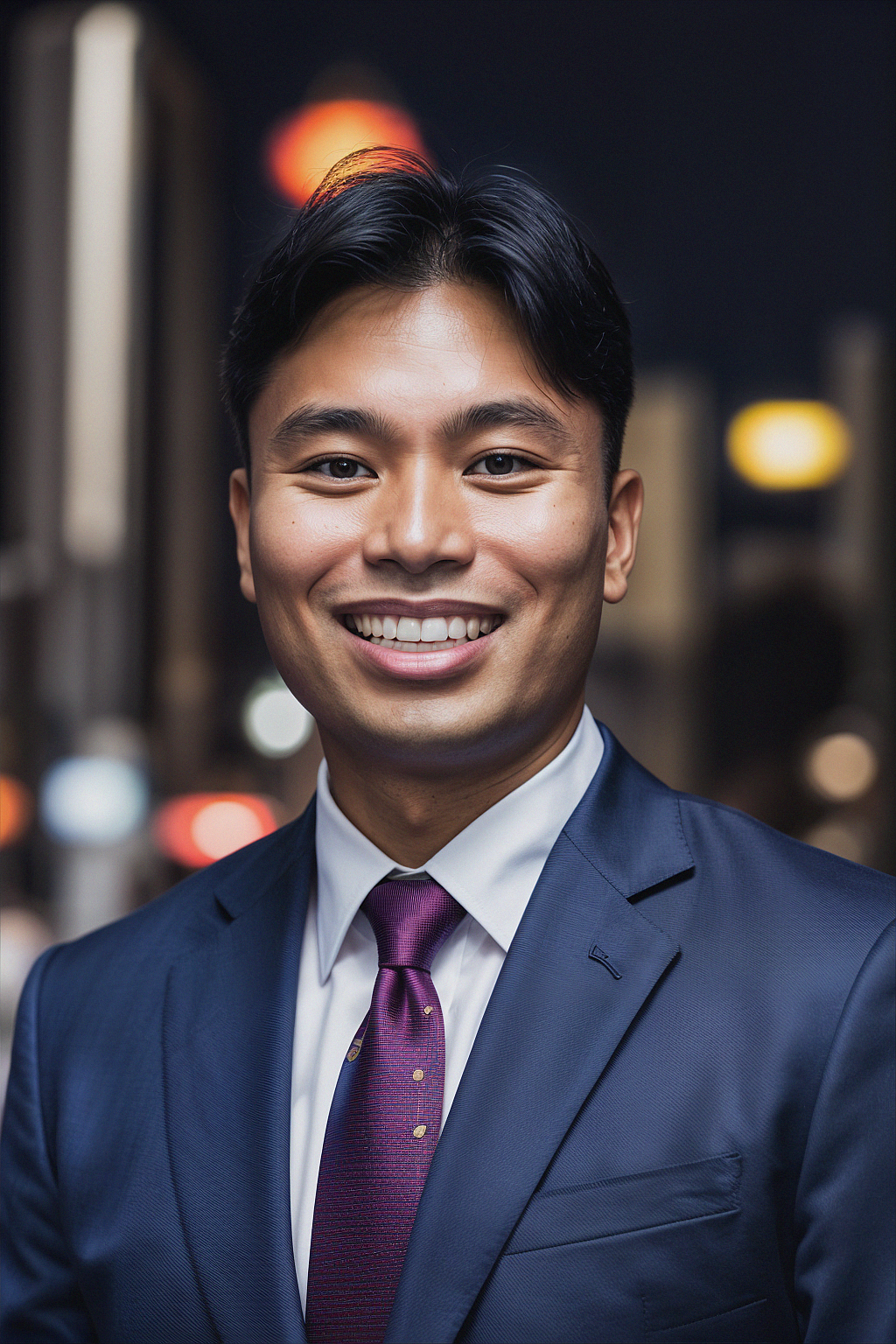 Headshot of James