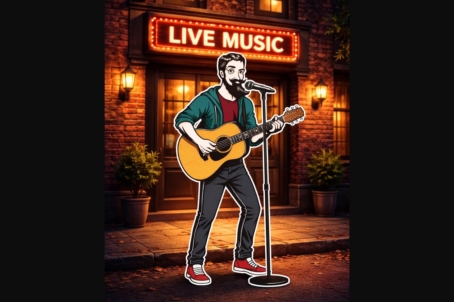 Live music with Jesse Michael Barr