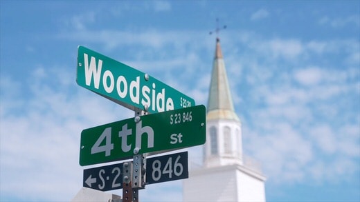 a close-up of a street sign