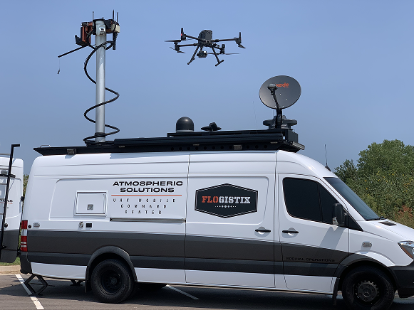 Flogistix UAV mobile command center