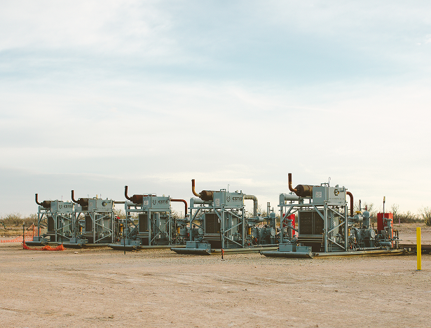 High-Pressure Gas Lift units in the Permian Basin