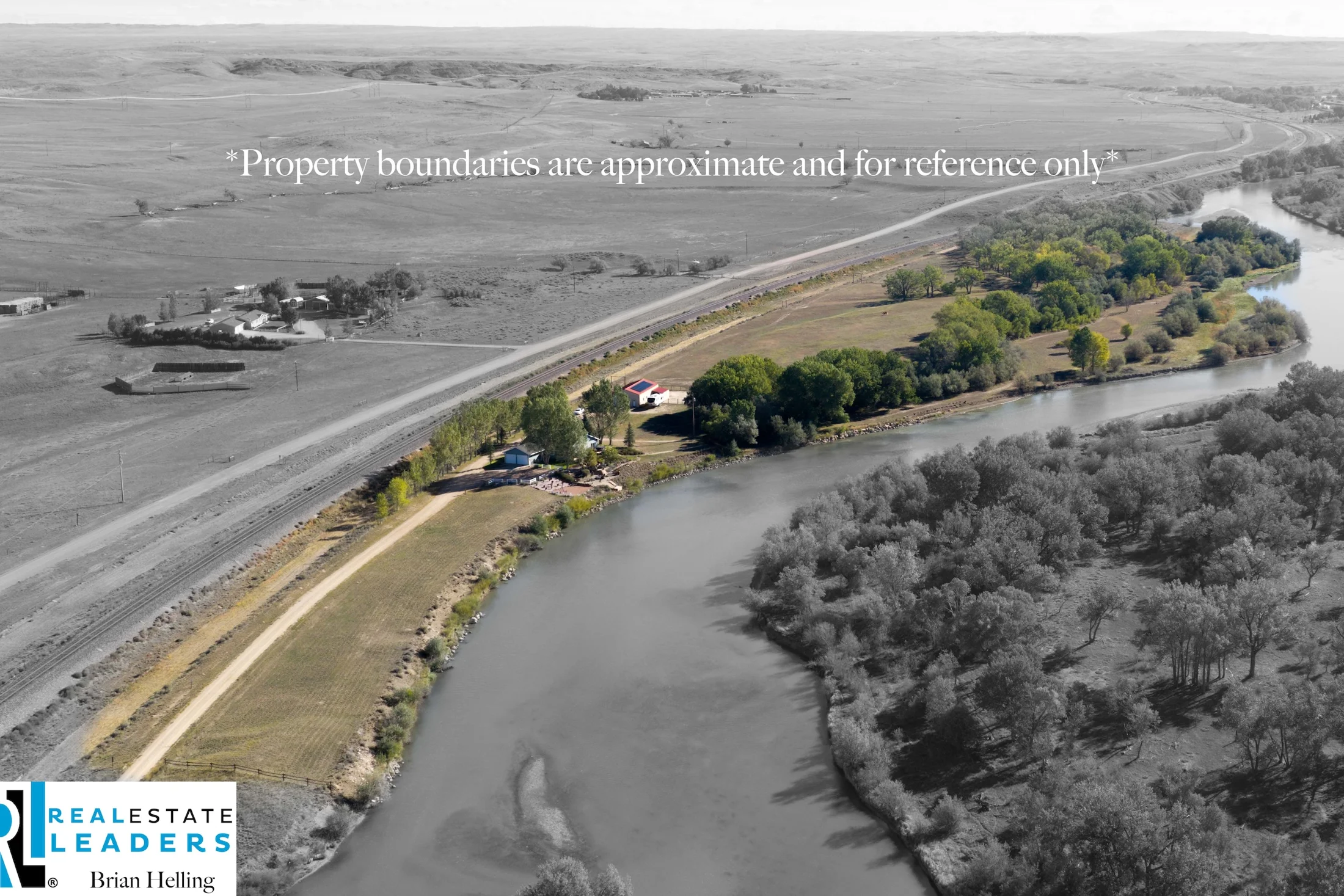 Listing acreage illustration — approximate, for reference only