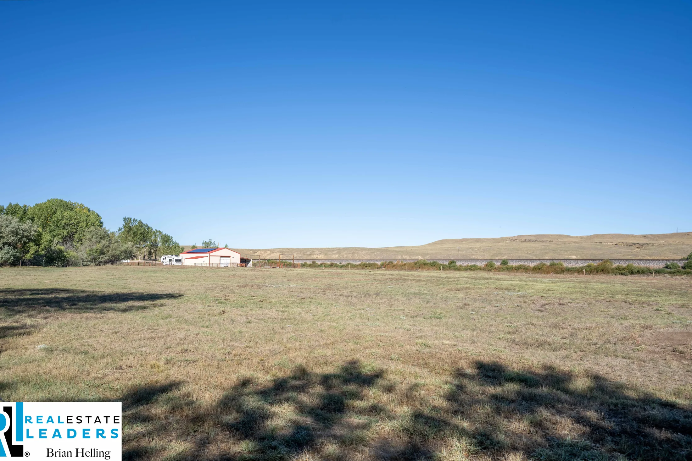 Open acreage beneath the Wyoming sky