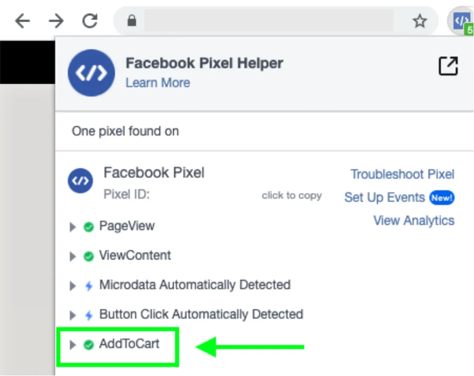 Pixel is installed and working correctly