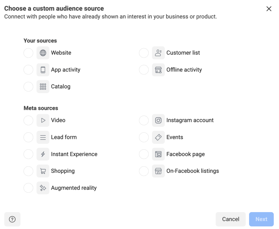 All necessary audiences are set up (remarketing, look-alike, conversion actions, etc.)