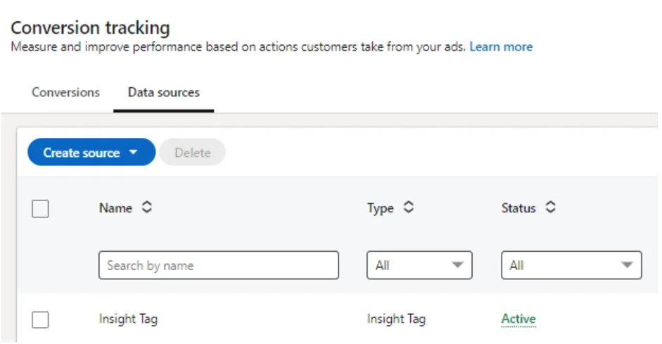 Insight Tag is placed on the website