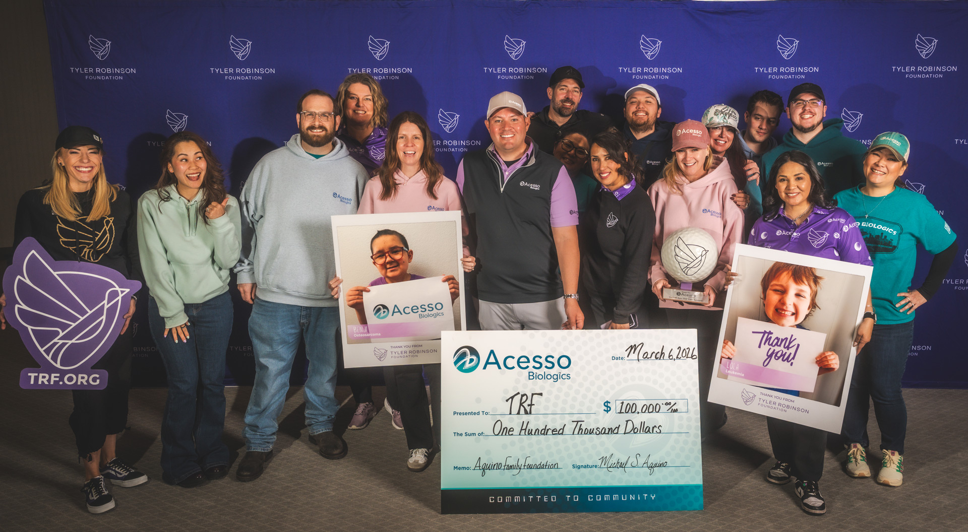 Tee Off Fore TRF - a Success!