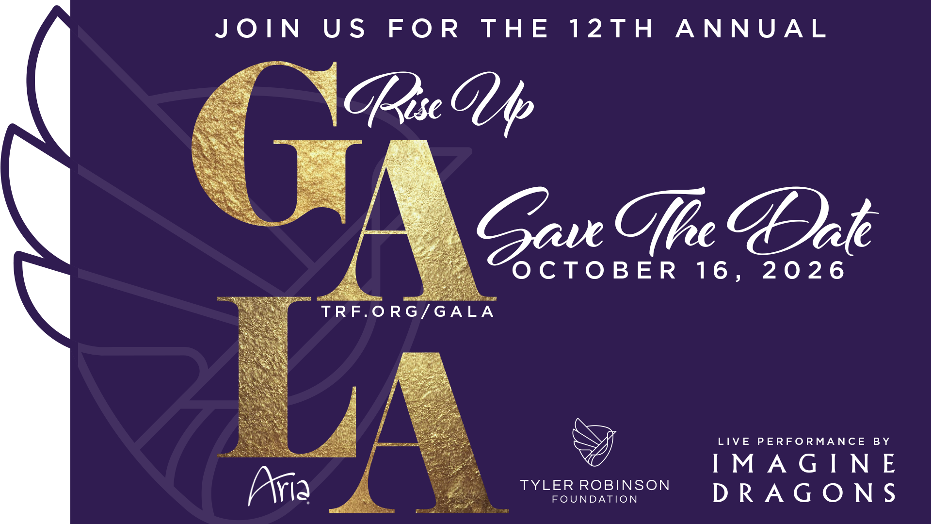 Save the Date - The 2026 Rise Up Gala is coming!