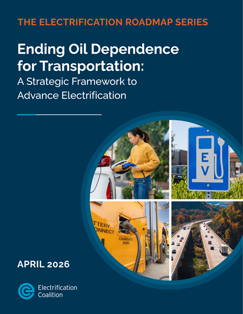 The first paper in the series, Ending Oil Dependence for Transportation: A Strategic Framework to Advance Electrification, provides an up-to-date, grounded perspective on the current status of EV technology, policy, and deployment efforts in the United States and abroad; introduces the policy, infrastructure, and supply chain challenges that future papers will examine in more detail; and offers a framework to guide public- and private-sector stakeholders’ efforts to create a thriving, durable domestic EV market.