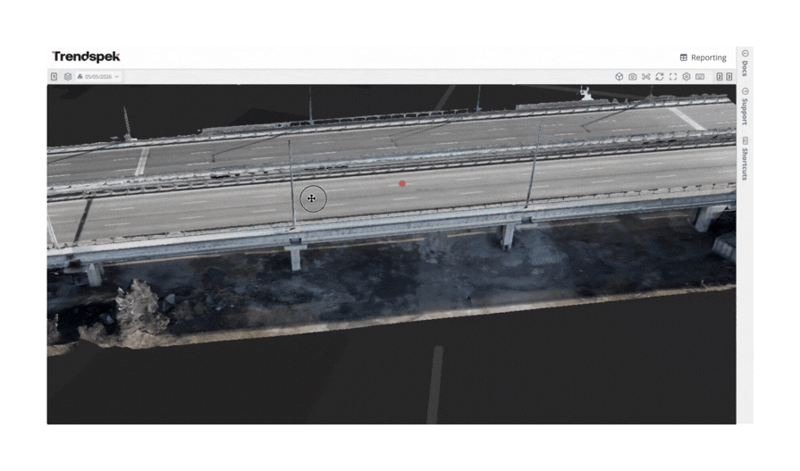 3D model of bridge in Trendspek