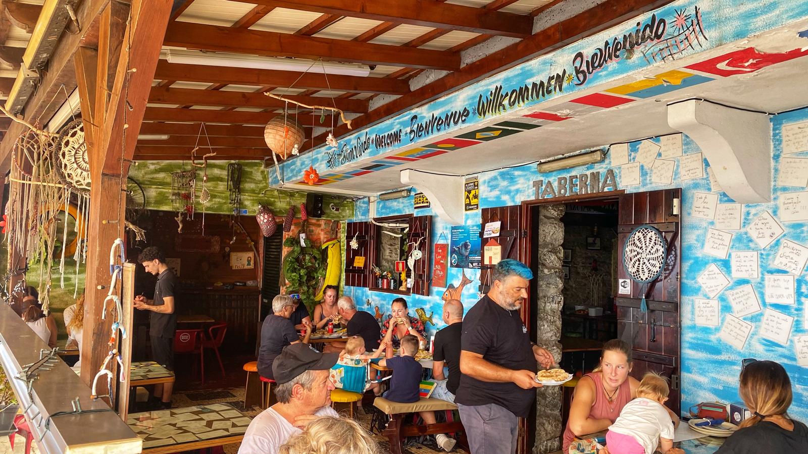 A lovevly  poncha place called A Taberna in madalena do mar. 