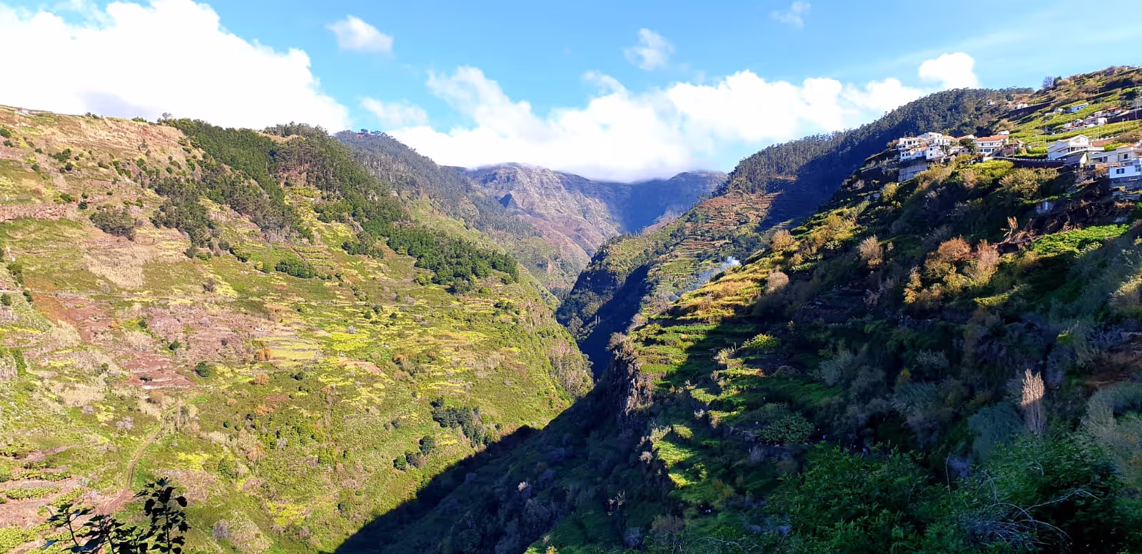 Amazing views into the valley of Lombada da Ponta do Sol