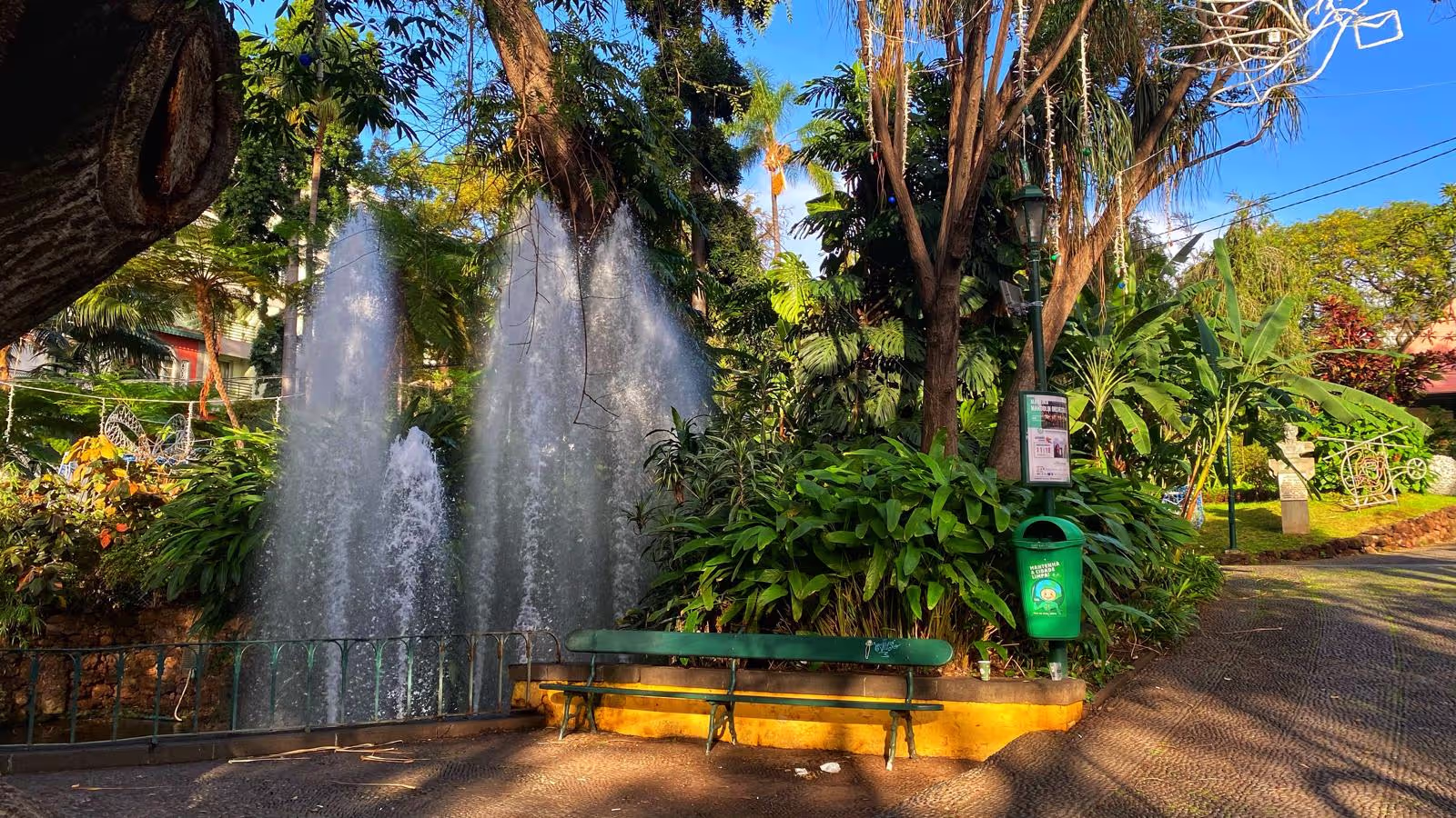 A fantastic Fountain at the Funchal Municipal Garden