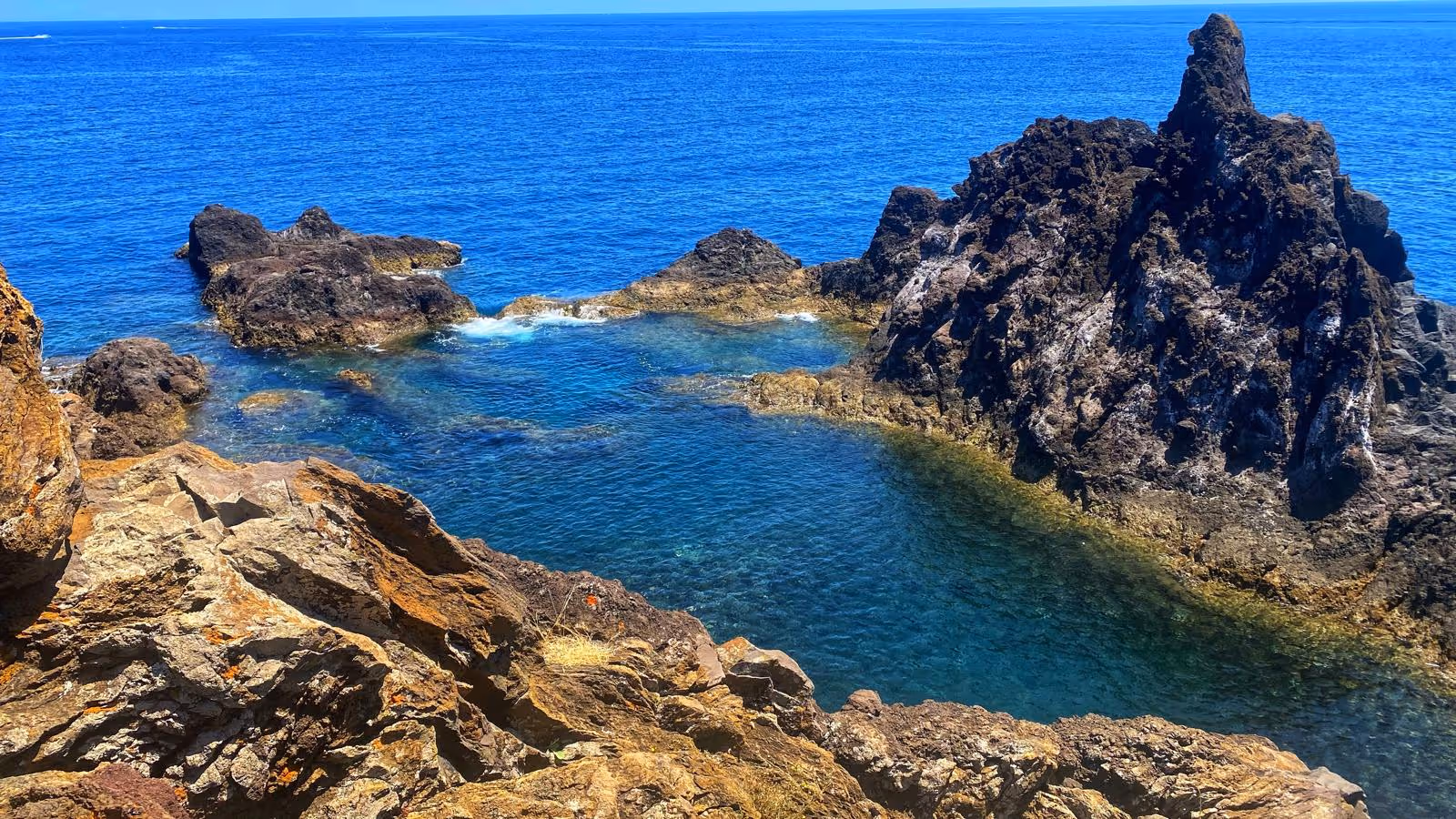 Very seculusive natural pools and not easy to get to but totally wearth it. 