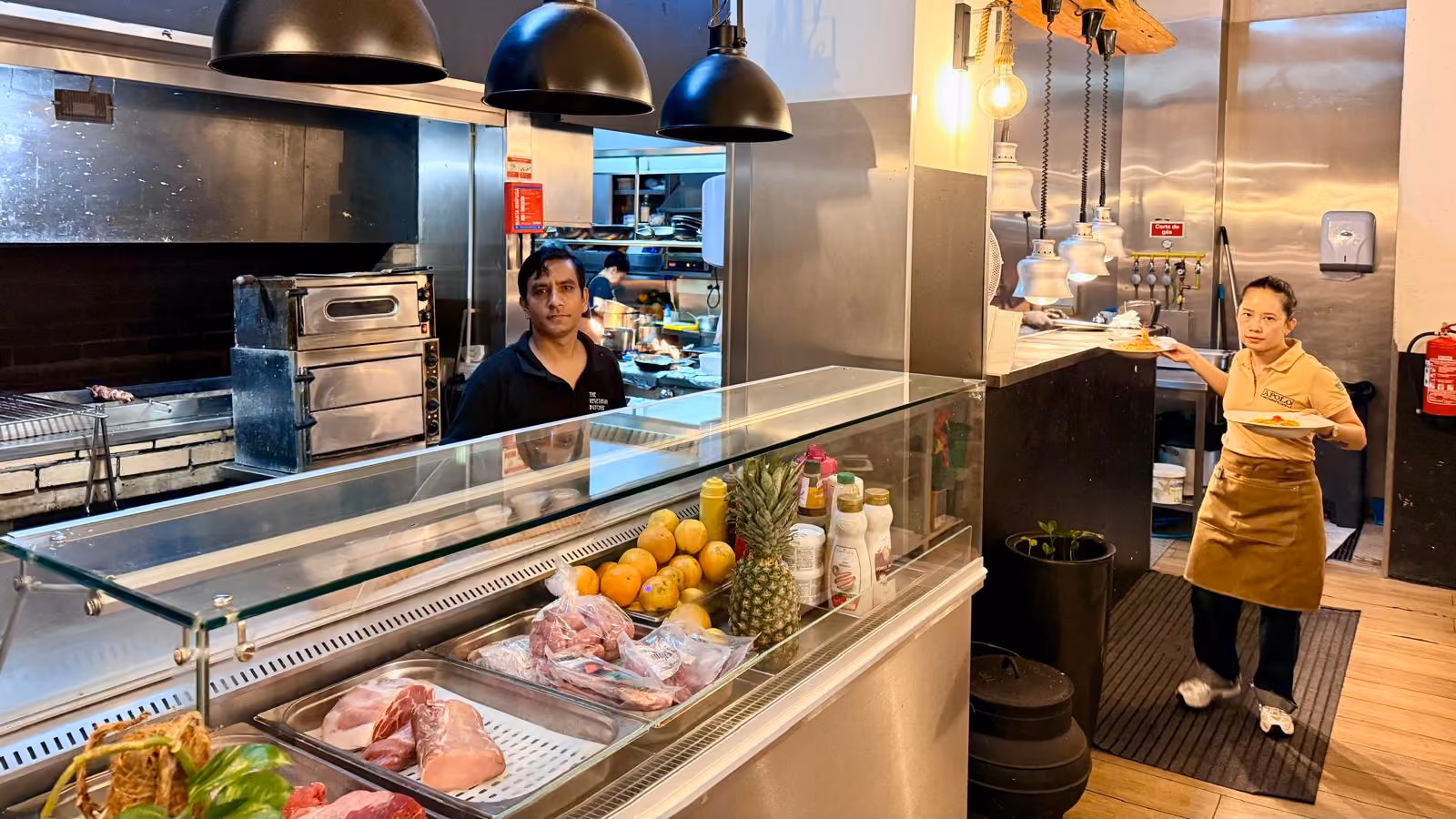Fresh delicious food found inside Apolo Restaurant 