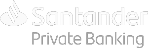 Logo da Santander Private Banking.