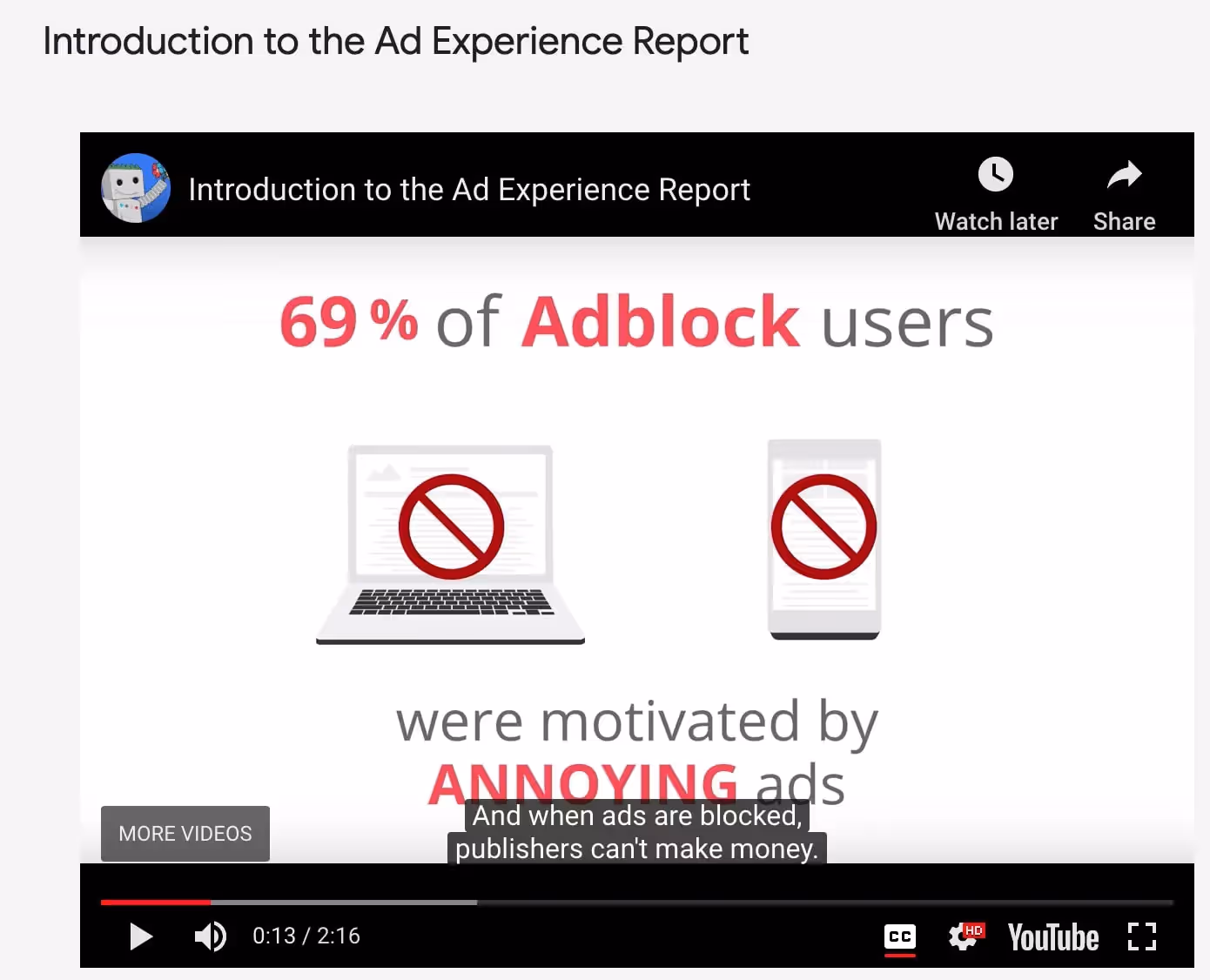 Introducción al informe de experiencia publicitaria