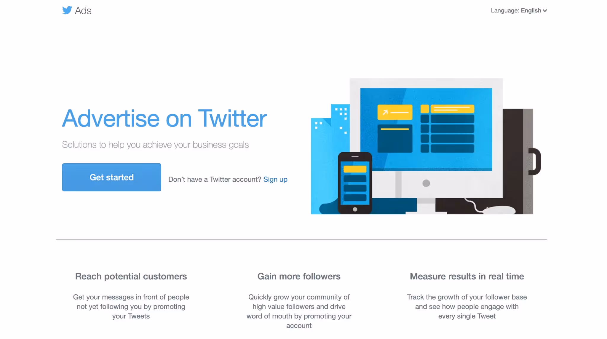 Publicités Twitter