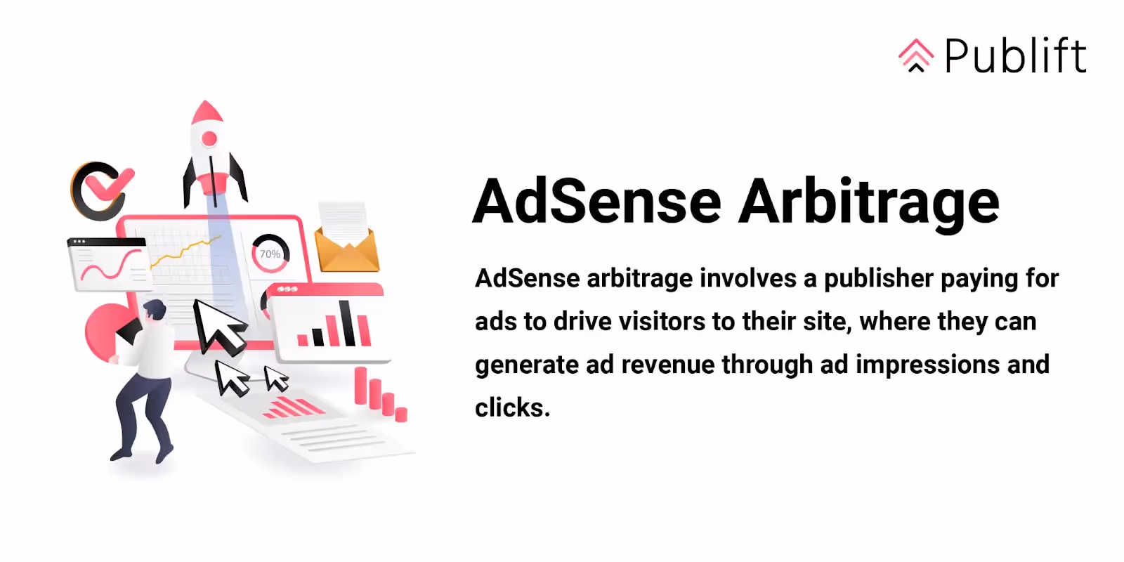 Explicación del arbitraje de AdSense.