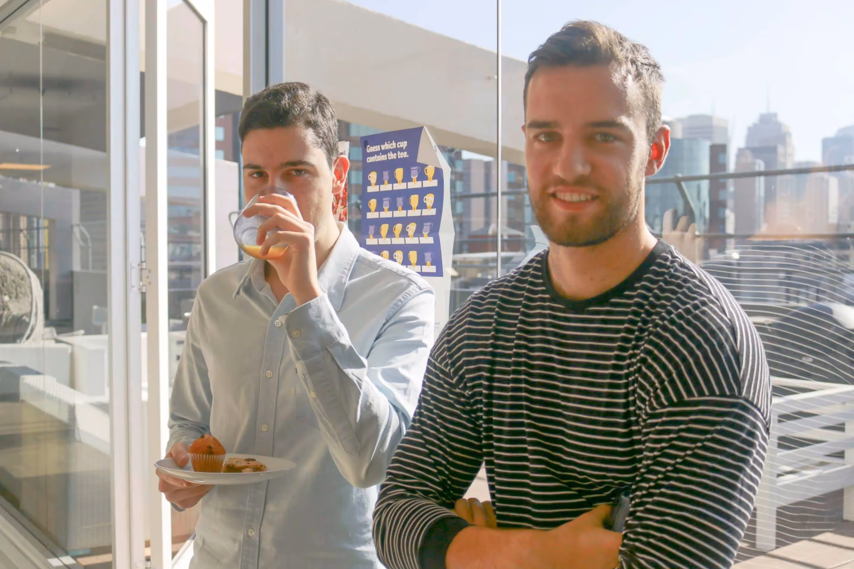Personal de Publift disfrutando del Biggest Morning Tea 2019