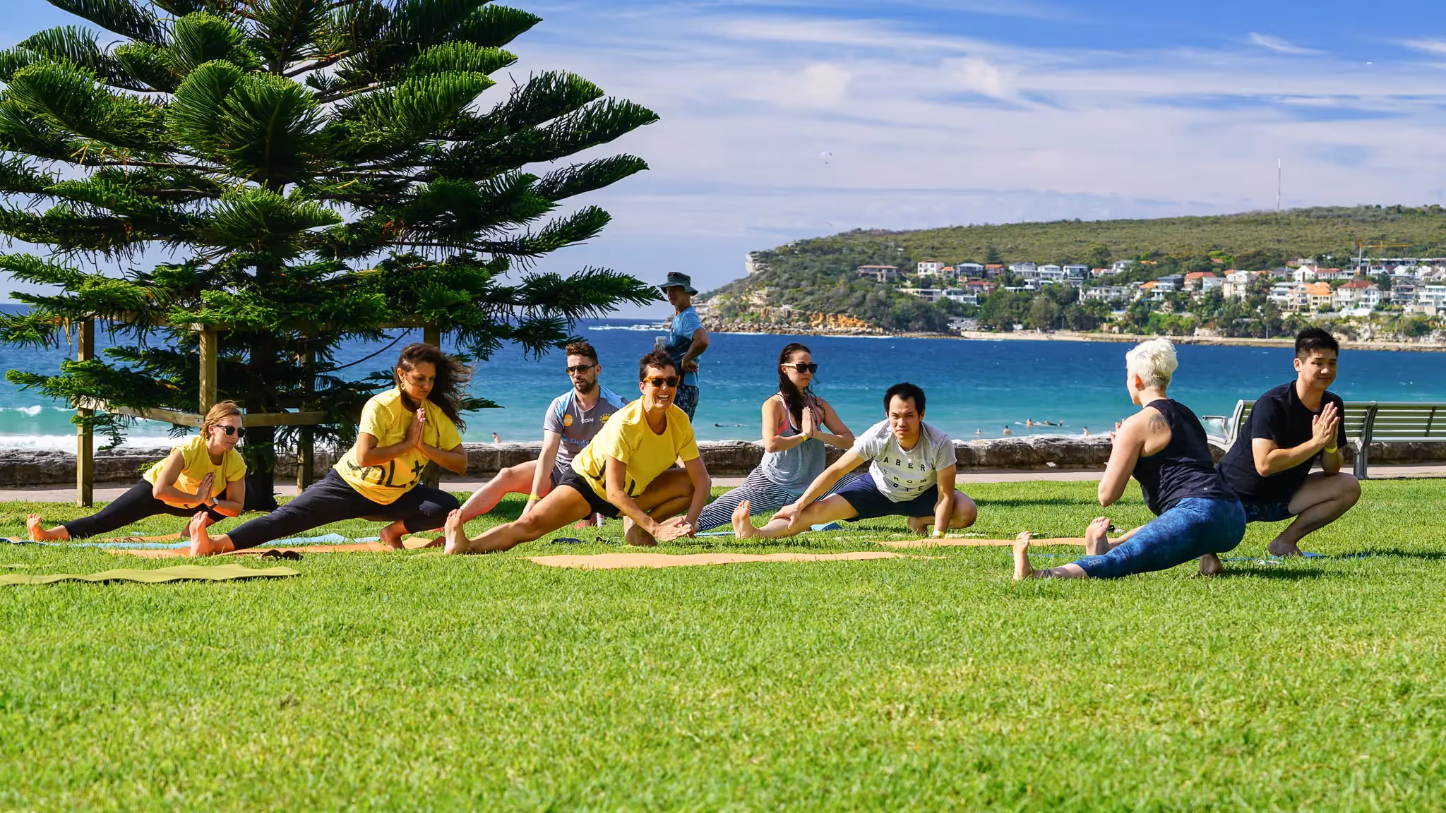 Yoga en el evento benéfico de surf The Big Kahuna con UnLtd