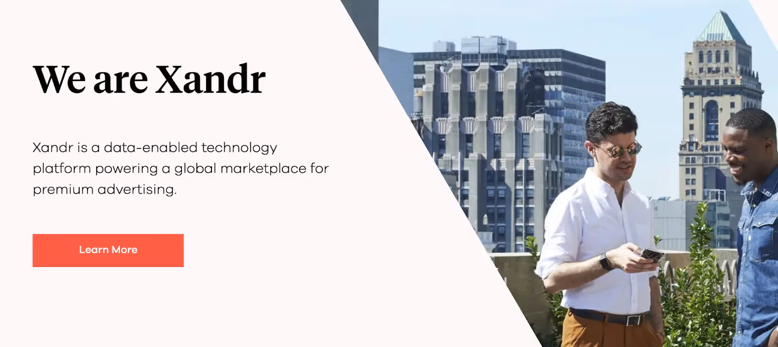Xandr Homepage