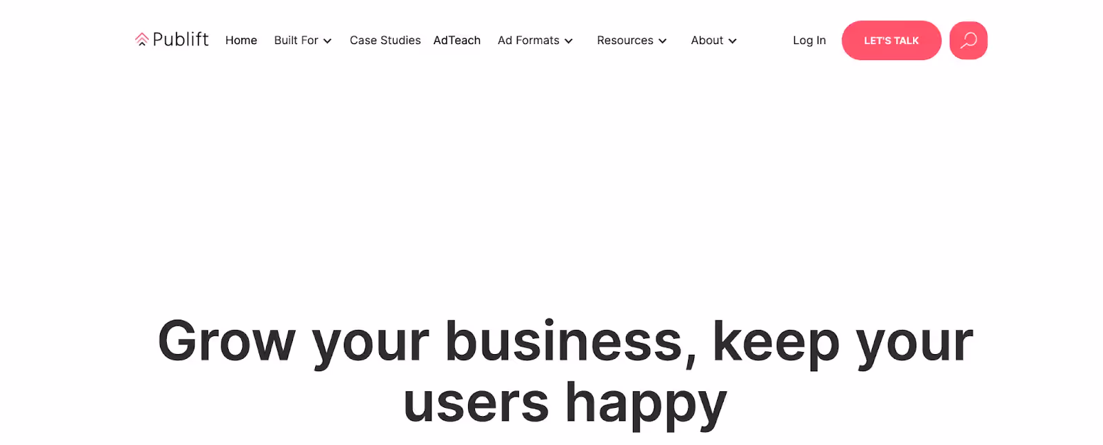 Publift Homepage