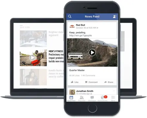 In-App Werbeformate Native Ads